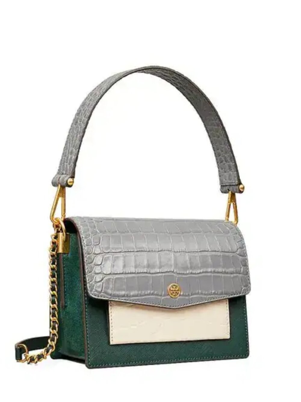 Tory Burch robinson color-block convertible shoulder bag